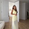 Art 7113-21 Kollane kolmeosaline elegantne komplekt "Art 7113"