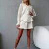 Mod 128-2 Valge suvine musliinkomplekt "Mod 128"