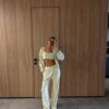 Mod 829-25 Heleroheline kolmeosaline veluurkomplekt "Mod 829"
