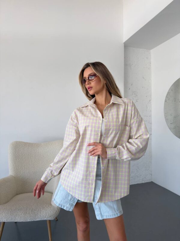 Kollane flanellsärk "Model 022"