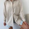 Kollane flanellsärk "Model 022"