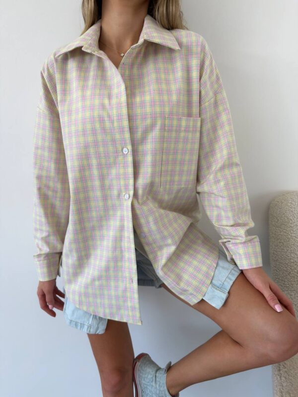 Kollane flanellsärk "Model 022"