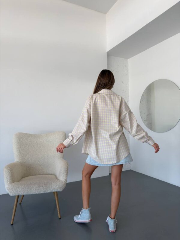 Kollane flanellsärk "Model 022"