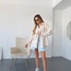 Kollane flanellsärk "Model 022"
