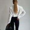 Valge crop pintsak "Mod 108"