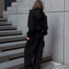 Must kaheosaline dressikomplekt "Model 052"