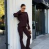 Pruun kudumkomplekt BELLA "Mod 643"