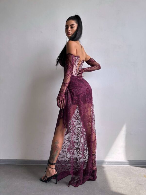 Ploomililla maxi kleit "LACE MUSE"