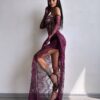 Ploomililla maxi kleit "LACE MUSE"