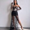 Must maxi kleit "LACE MUSE"