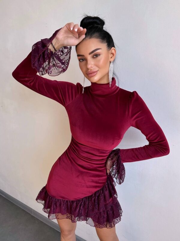 Bordoo mini kleit " VELVET ROMANCE"